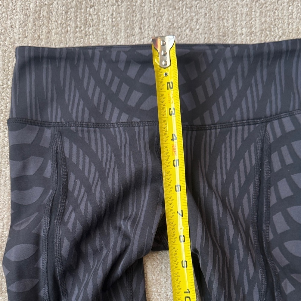 Alo Yoga Womens XXS Printed Motion Mesh Panel Performance Leggings Pants - Picture 5 of 14